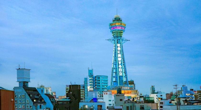 Hotel Naniwa Shinsekaimae Osaka Bagian luar foto
